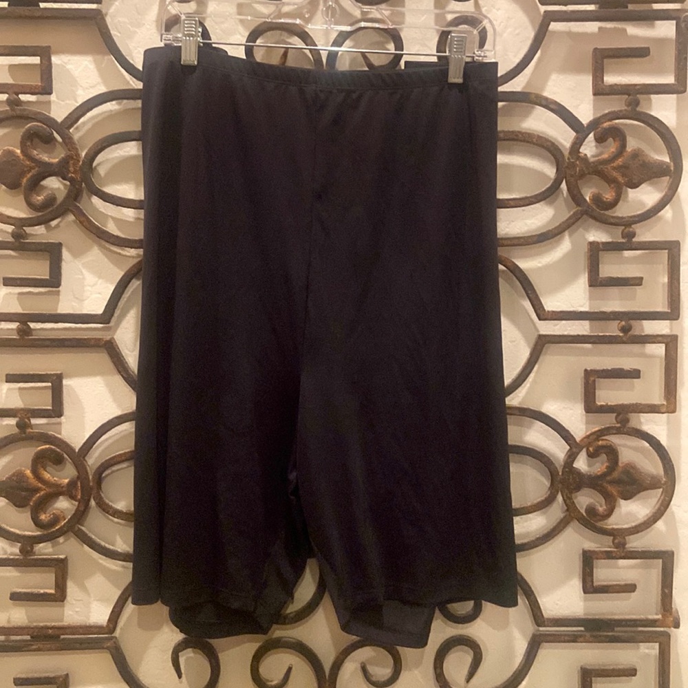 Swimsuits for all, swim shorts black, unlined size 38